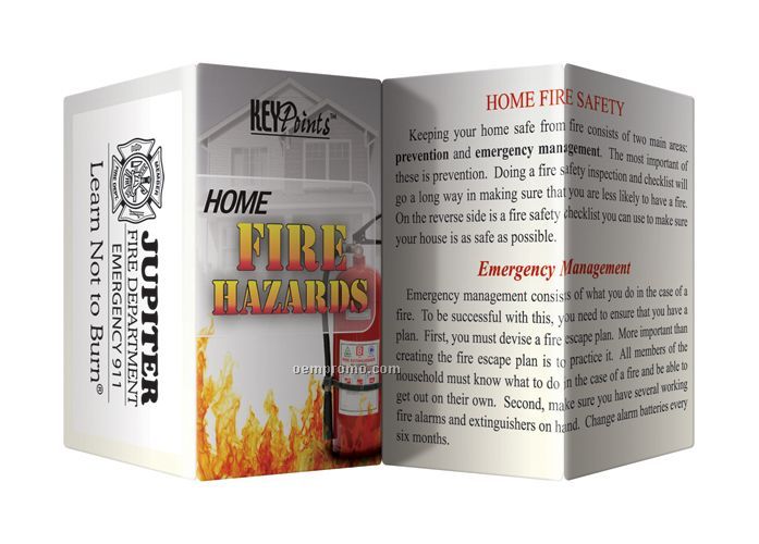 Key Points Brochure - Home Fire Hazards