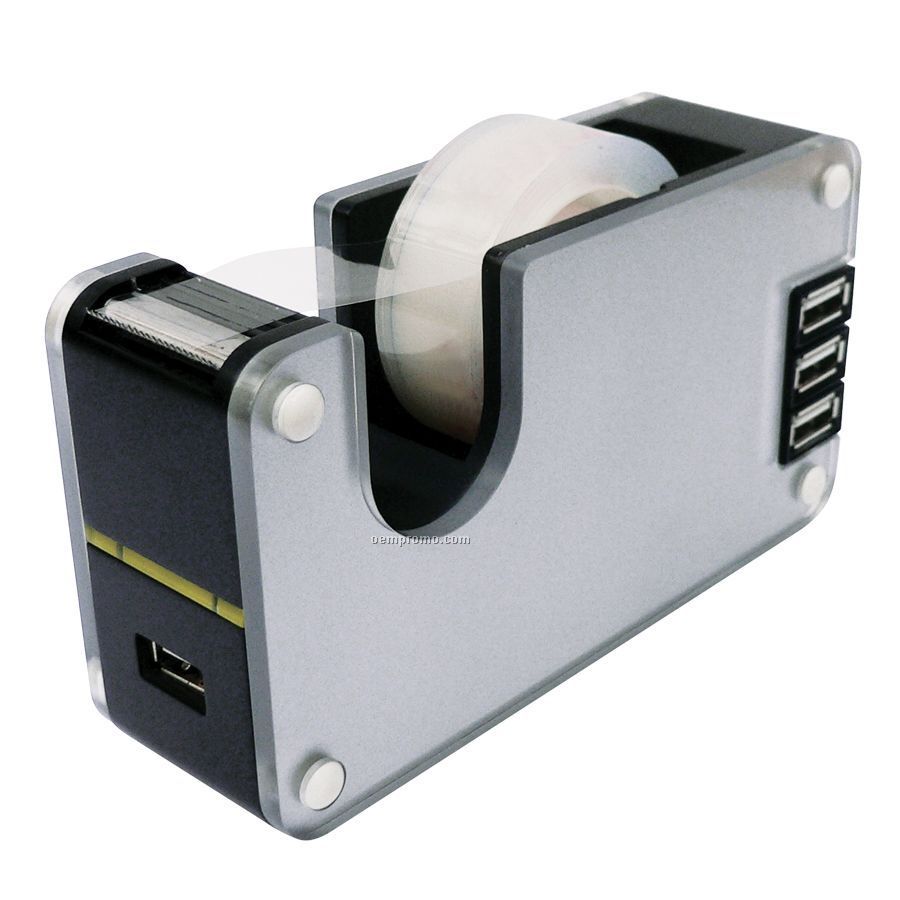 Tape Dispenser W/ 4 Port Hub