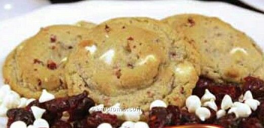 White Chocolate Cranberry Cookies (51 Oz. In Large Canister)