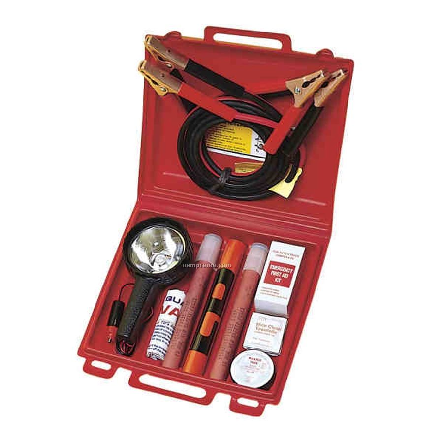 Roadside Problem Handler Emergency Kit (Deluxe 24 Piece)