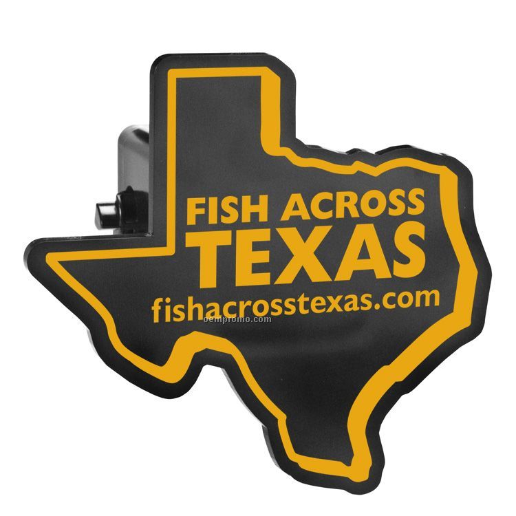 Texas ABS Plastic Hitch Cover (5 3/8"X5")