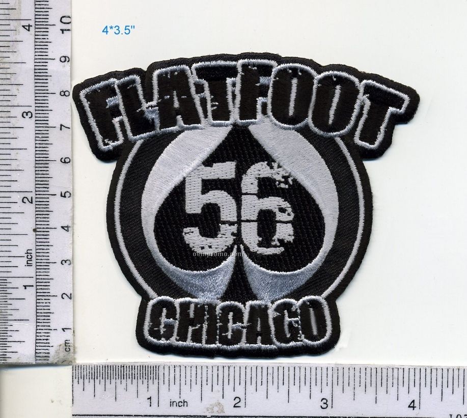 100% Embroidered Patch (4