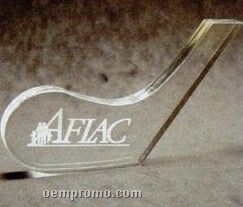 Acrylic Paperweight Up To 12 Square Inches / Golf Club