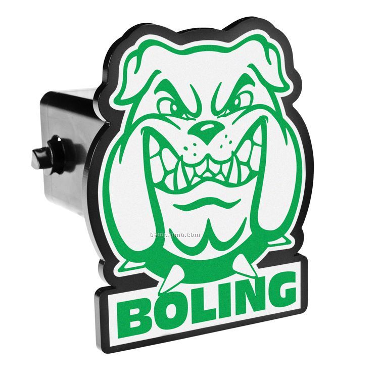 Bulldog ABS Plastic Hitch Cover (4"X4 3/4")