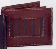 Cow Leather Wallet With Middle Flap