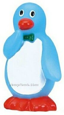Rubber "Shy Guy" Penguin Toy