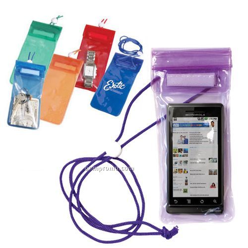 Waterproof Pouch For Cell Phone & Valuables