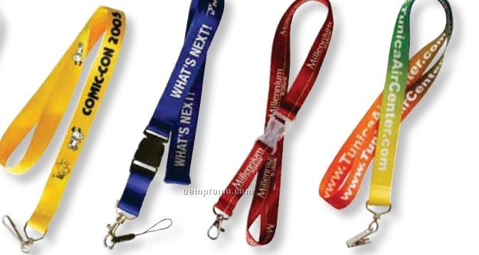 Woven Lanyards With Metal Hook (36