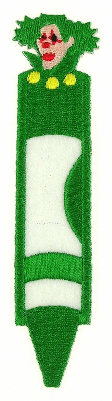 Bookmark W/ Fabric, Woven & Embroidered