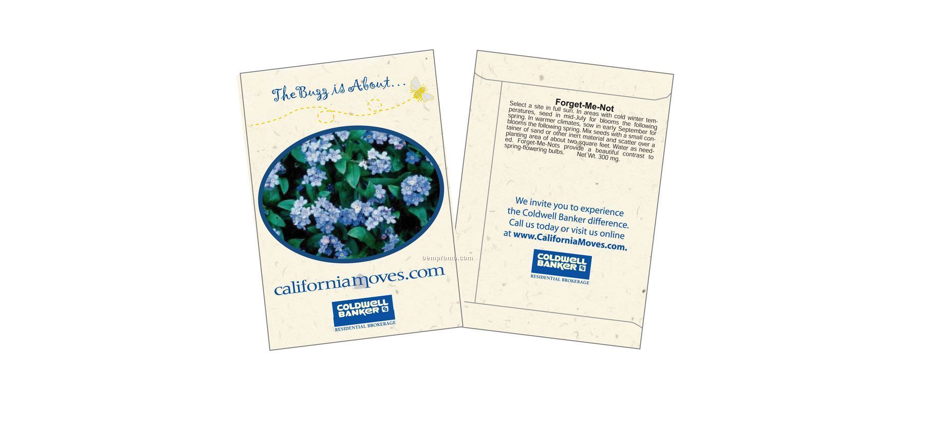 Forget-me-not Seed Packet (2 Color)