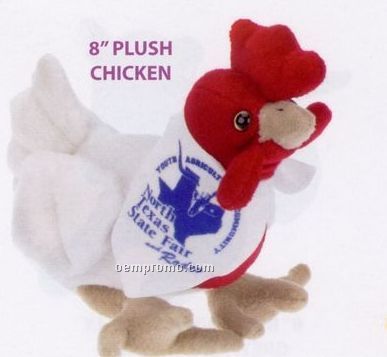 Plush Chicken Beanie Stuffed Animal