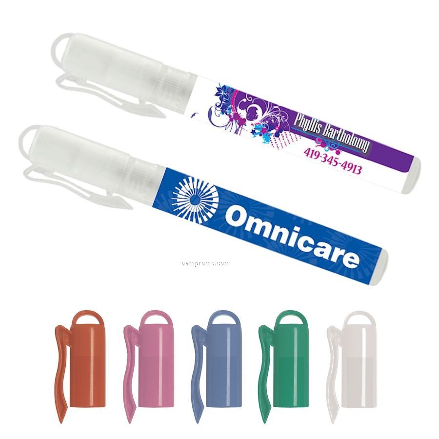 10 Ml Hand Sanitizer Pen With Clear Cap