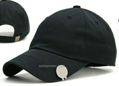 6-panel Un Constructed Polo Golf Marker Cap (One Size Fits Most)
