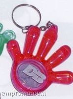Clapping Hands Coin Holder & Keychain