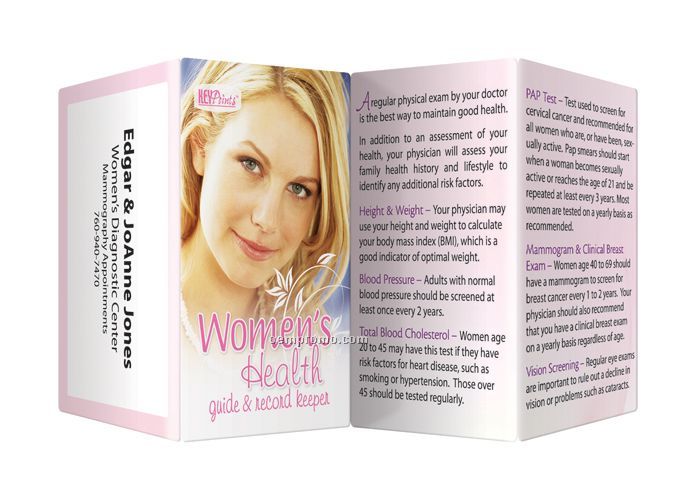 Key Points Brochure - Women's Health Guide And Record Keeper