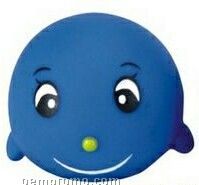 Rubber Little Blue Whale Toy
