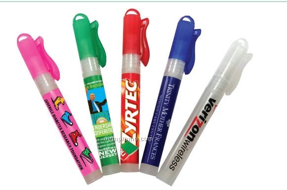 10 Ml Hand Sanitizer Pen With Pink Cap