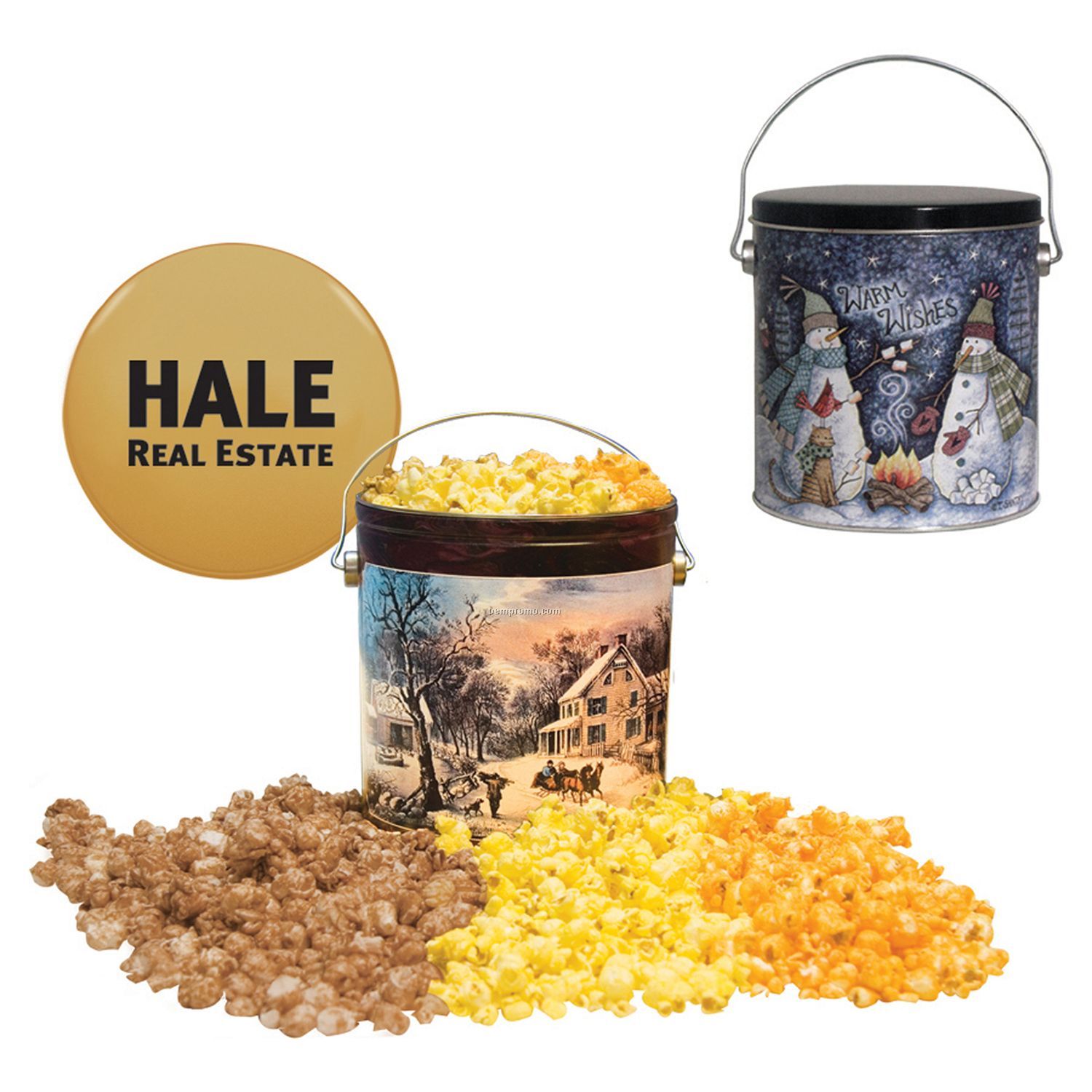 One Gallon Popcorn Tin