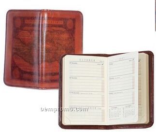 The Old Atlas Vegetable Tanned Calf Leather Telephone/ Address Book