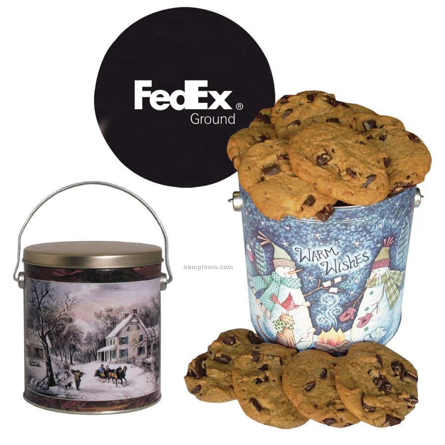 One Gallon Cookie Tin