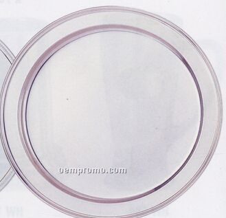 Heavy Gauge Polished Stainless Steel Tray (12 1/2")