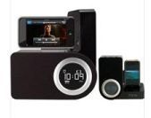 Ihome Deluxe L Shaped Alarm Clock & Docking Station For Ipod