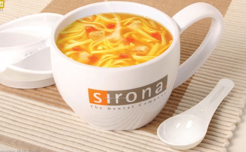 Soup Mug Soupreme Bowl With Spoon