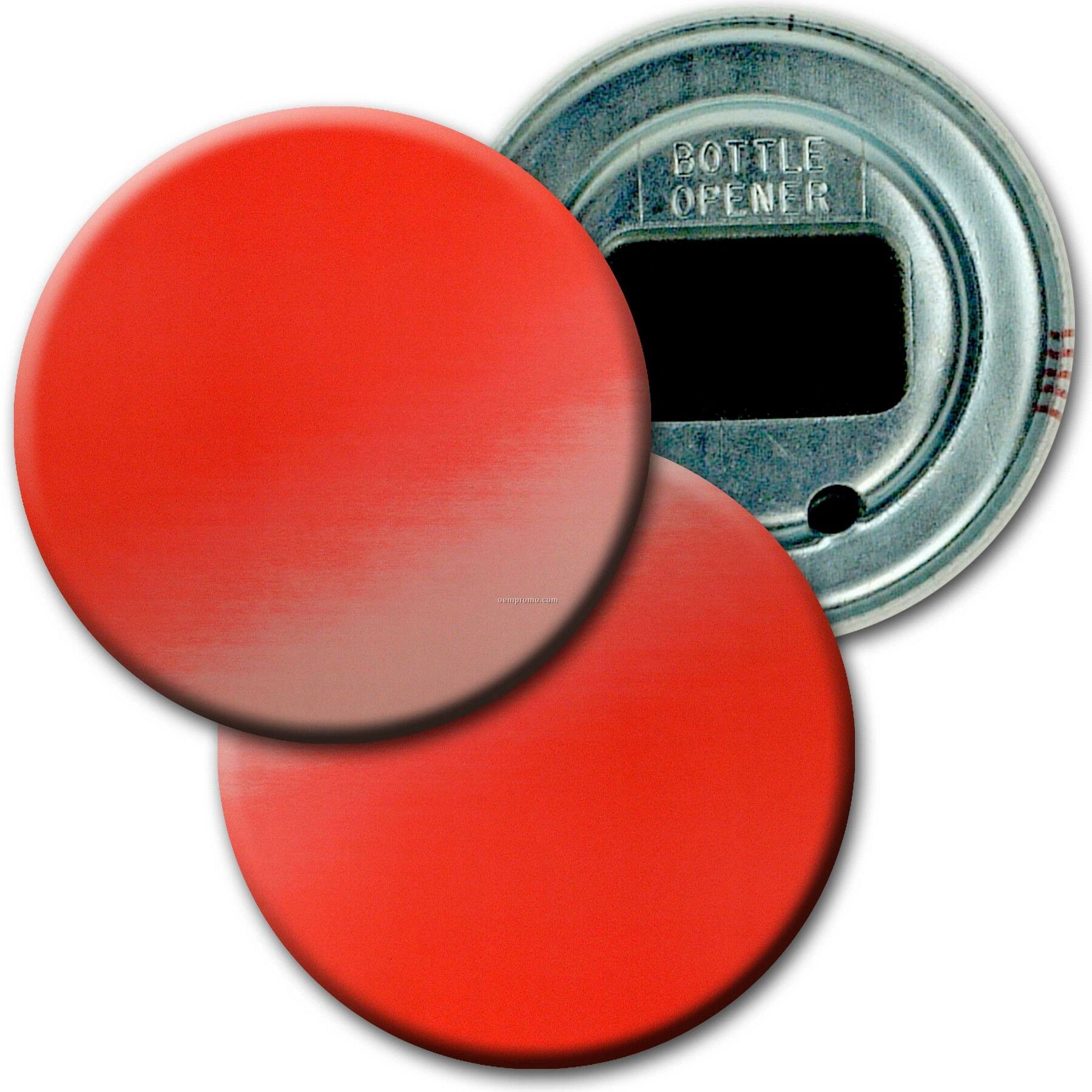2" Diameter Round Bottle Opener W/3d Lenticular Images (Blanks)