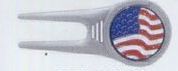 American Flag Captool Divot Repair Tool & Golf Ball Marker