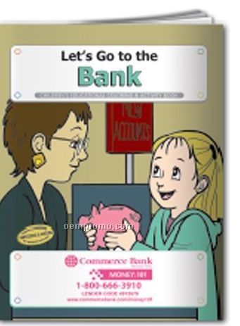 Coloring Book - Let's Go To The Bank