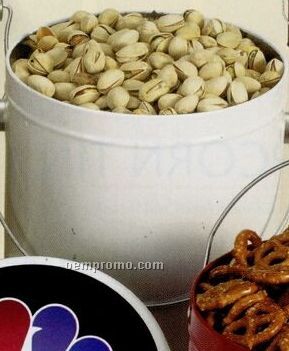 Pistachio Nuts In 1 Gallon Tin
