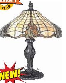 Wyndham House Stained Glass Table Lamp (8"X14-1/8")
