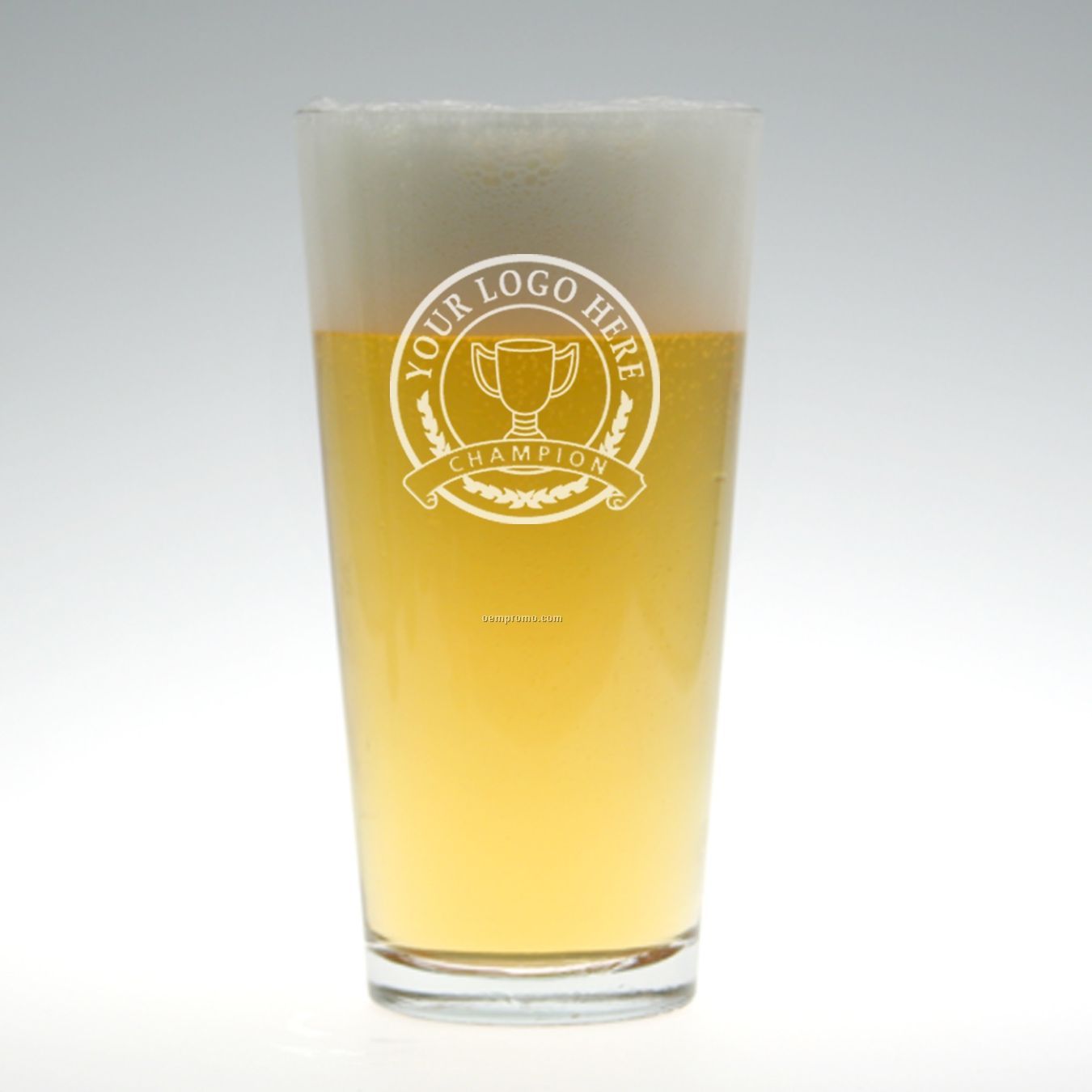 16 Oz. Selection Ale Beer Glass (Deep Etch)