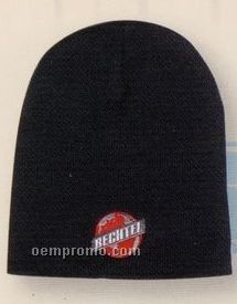 8" Knit Beanie Embroidery Hat