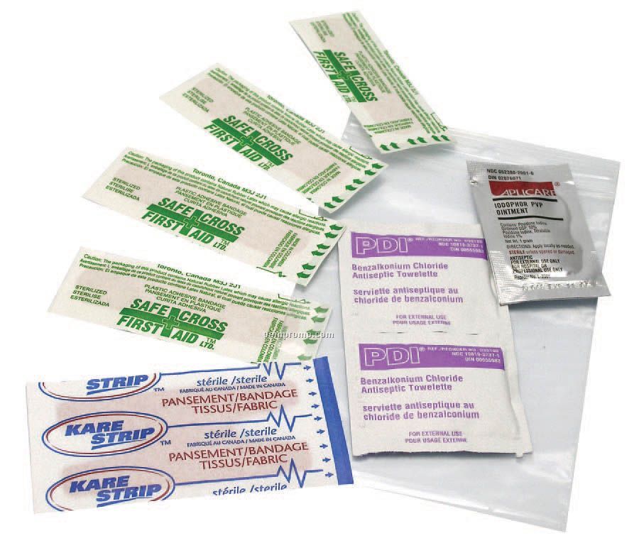 8 Piece First Aid Kit (Blank)