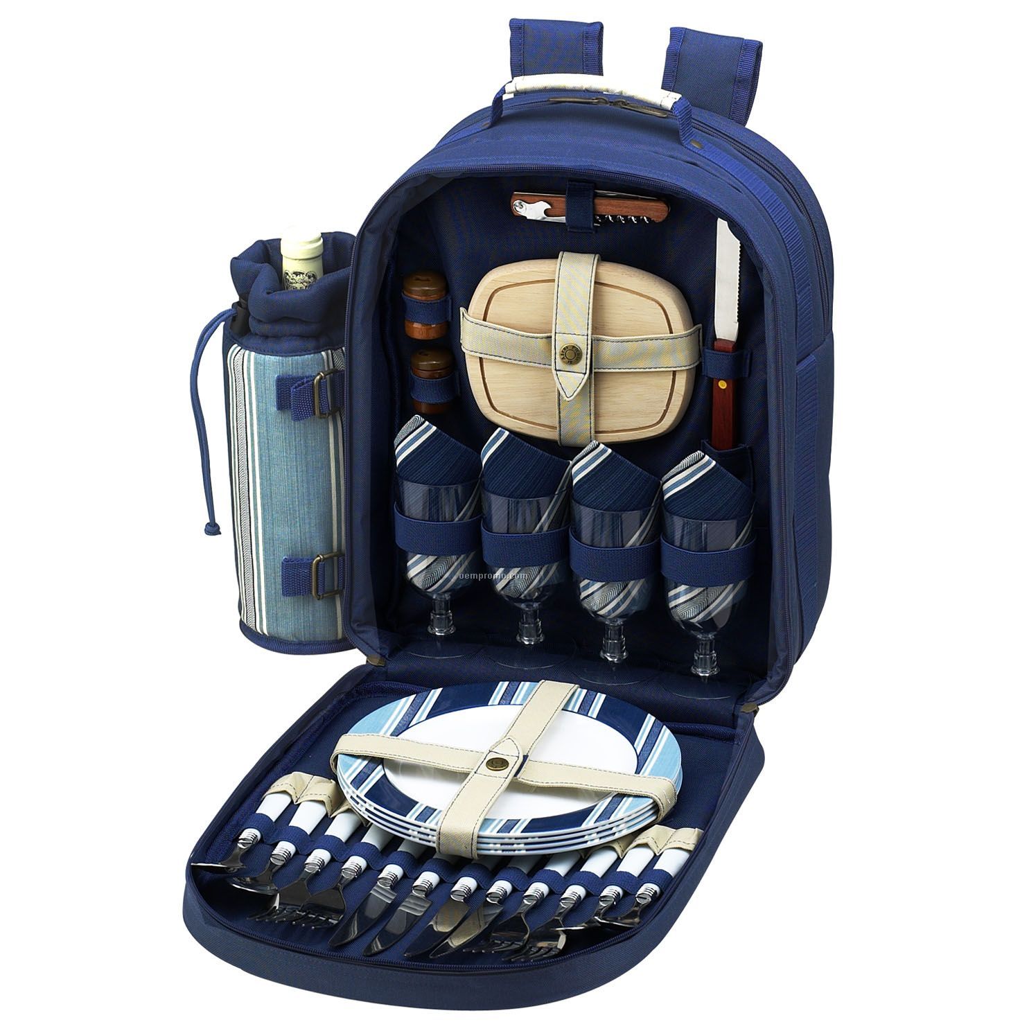 Aegean Picnic Backpack Cooler For Four
