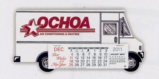 Box Van Standard Truck Calendar (By 05/01/11)