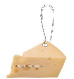 Cheese Zipper Pull