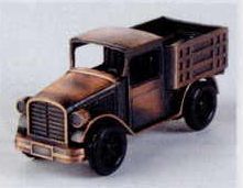 Early American Bronze Metal Pencil Sharpener - Delivery Truck