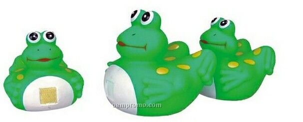 Rubber Frog 3 Piece Family Toy