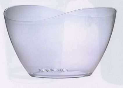 Tango Acrylic Ice Bucket With Curved Mouth