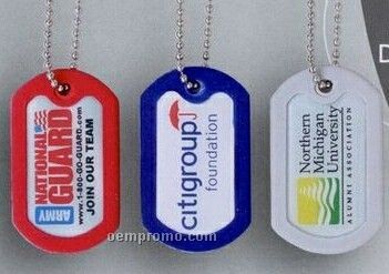 The Domed Dog Tag