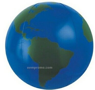 20" Inflatable Globe Ball