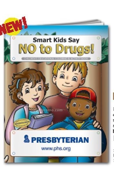 Coloring Book - Smart Kids Say No To Drugs