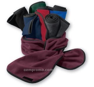 North End Polyester Fleece Scarf