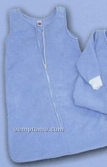 Premium Fleece Sleeveless Baby Snuggle Sack With Zipper