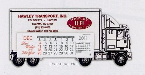 Tractor Trailer Standard Truck Calendar (After 05/01/11)