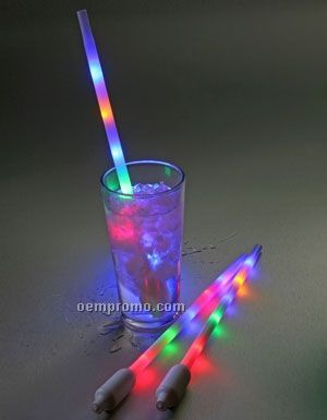 Multi LED Lighted Drinking Straw