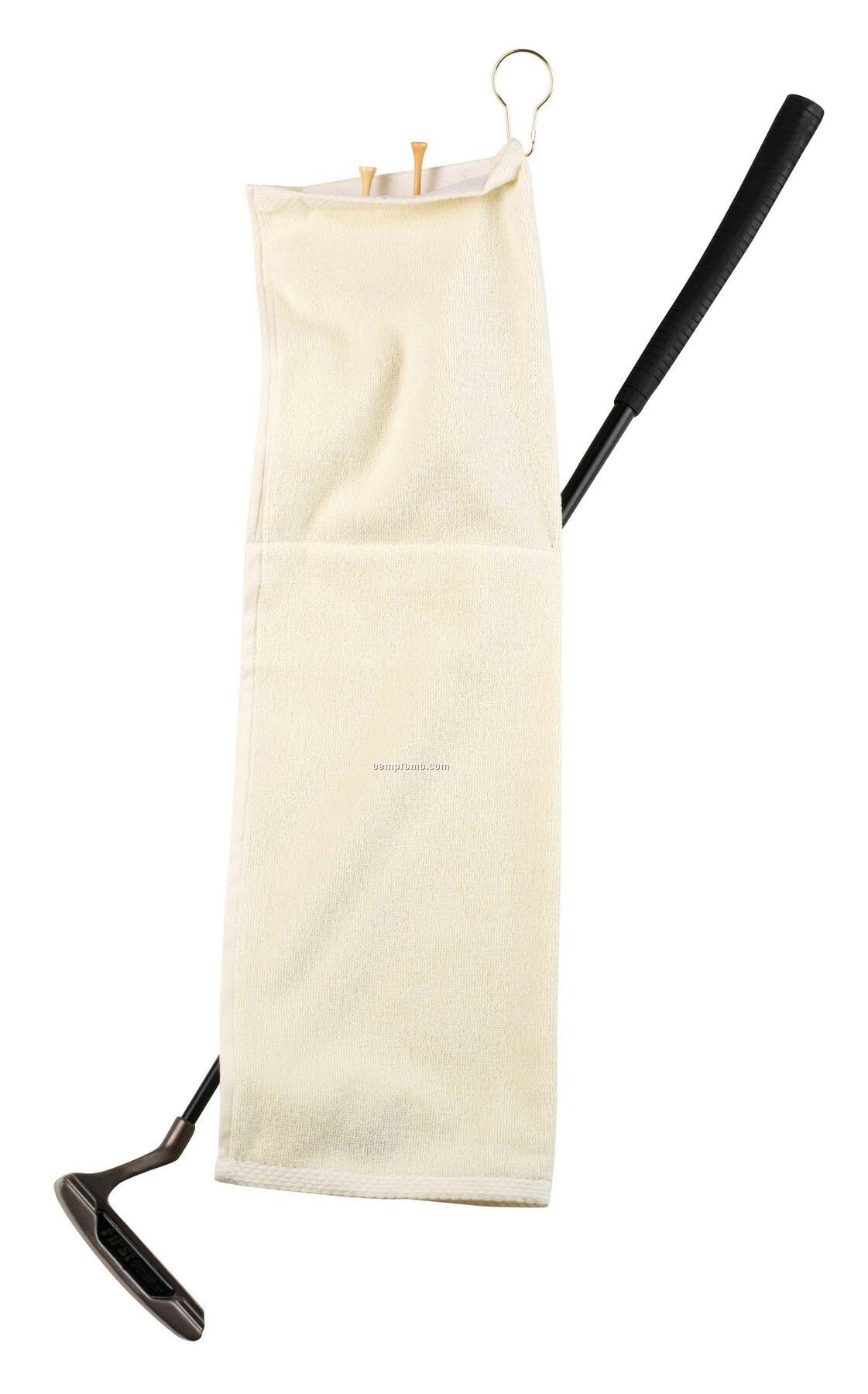 The Turnberry Pouch Golf Towel With Hook & Grommet