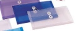 Translucent Envelope W/ Button & String Closure (10